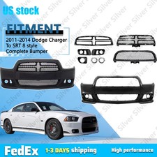 Complete Front Bumper Assembly For Dodge Charger To Srt8 Style2008-2014