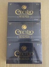 New: 3 BOXES OF Cecilio Alto Saxophone Reeds 2.5   10 Pack 30 TOTAL REEDS