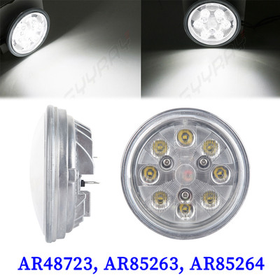 2pcs RE10962 Sealed LED Hi-Lo Beam For  Deere Tractor 4650 4850 6030 7020