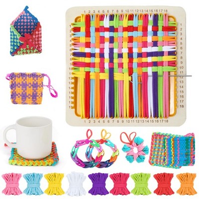 Metal Weaving Loom Kit Toys, DIY Crafts Projects for Kids and Adults, Gift Id...