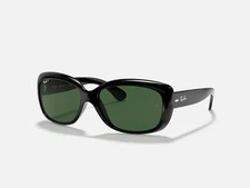 NEW Ray-Ban Jackie Ohh Sunglasses Rb4101 Green Polarized Lens 58mm Unisex 