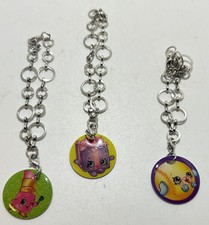 shopkins charm bracelet lot used