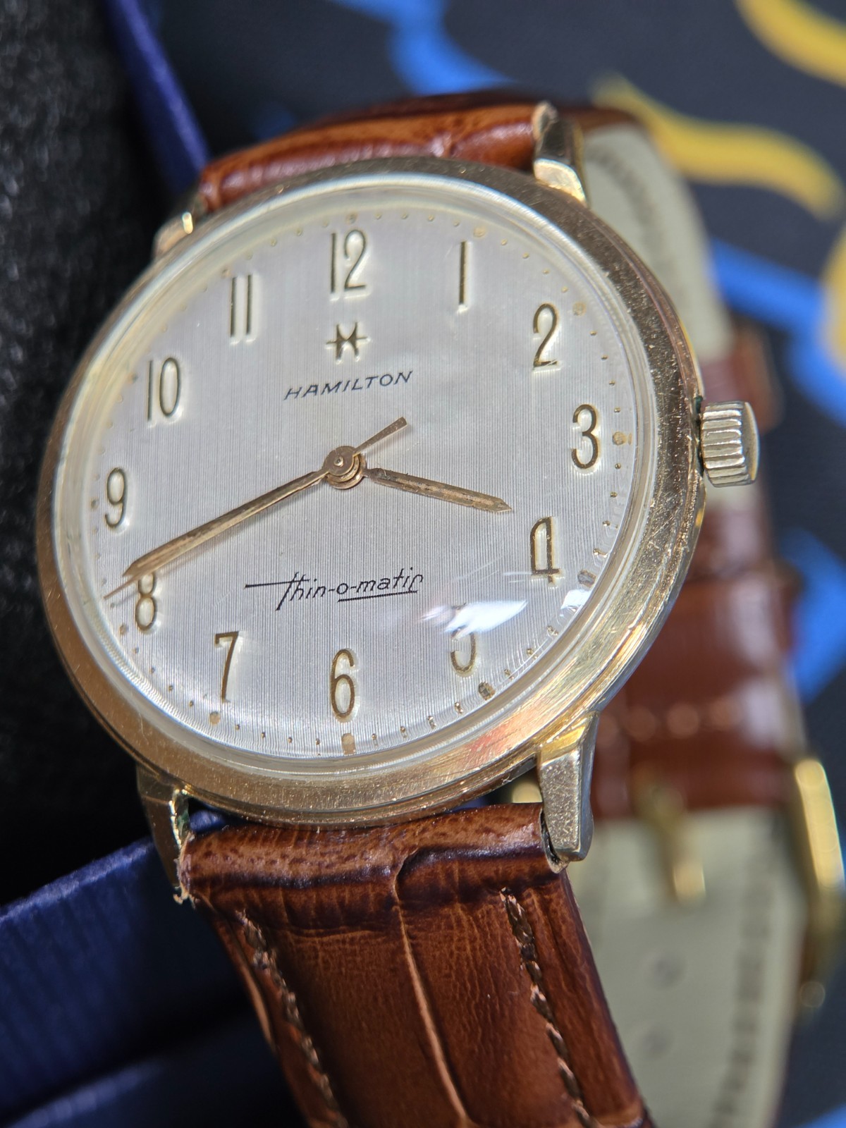 Vintage Hamilton Thin-O-Matic Men's Automatic Micro Rotor 10K Gold Filled 34mm