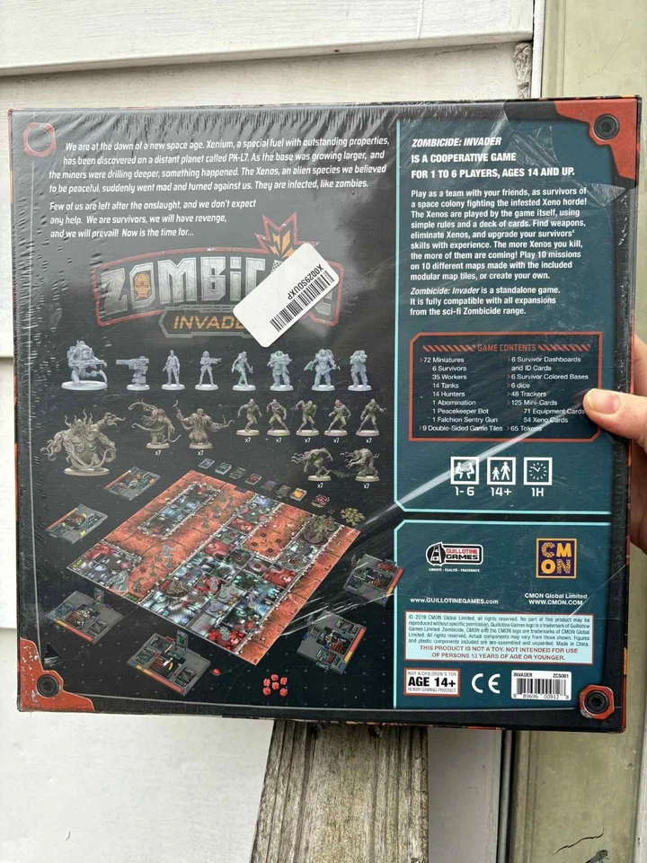 Настольная игра Zombicide Invader | CMON | ZCS001 | коробка полный игровой комикс - Изображение 2 из 4