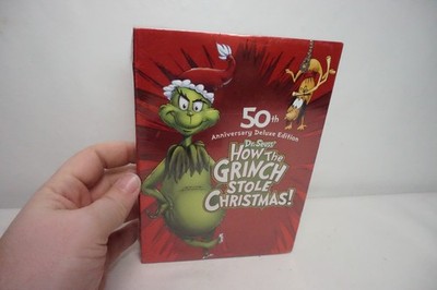 How the Grinch Stole Christmas! 50th Anniversary Deluxe Edition DVD w/ Slipcover