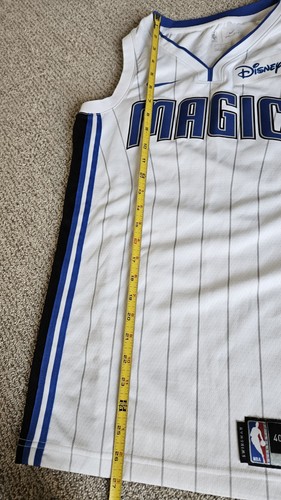 Disney Nike Orlando Magic Johnson White/Blue Jersey. Authentic. Men, Size 40/S. - Picture 9 of 9