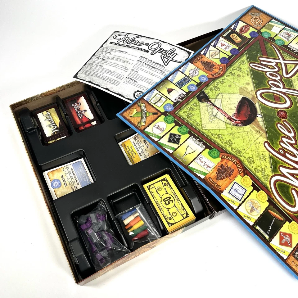 Wine-Opoly Monopoly Board Game - Image 2 of 4