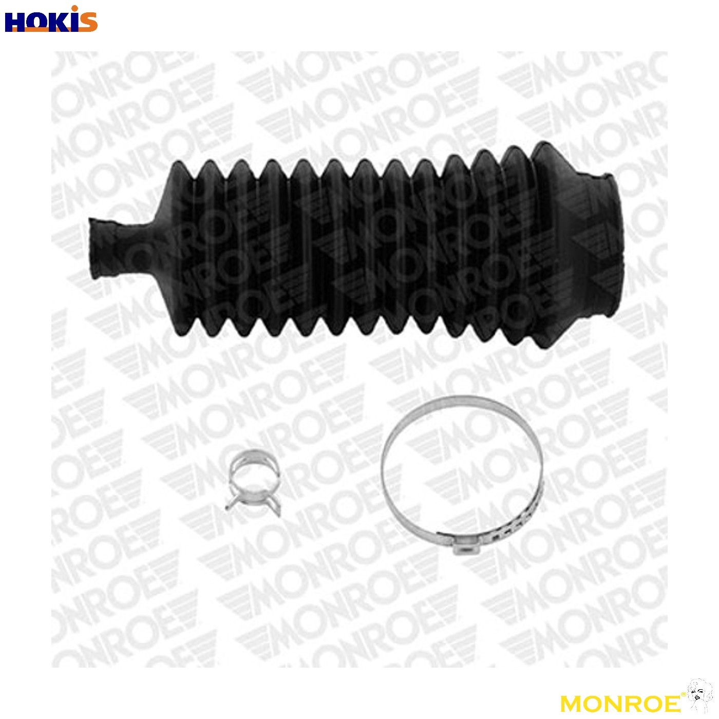 Steering rack gaiter Rubber L10040 MONROE for RENAULT NISSAN - Image 3