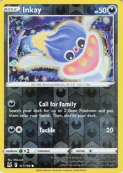 Inkay 121/196 Lost Origin Reverse Holo Common