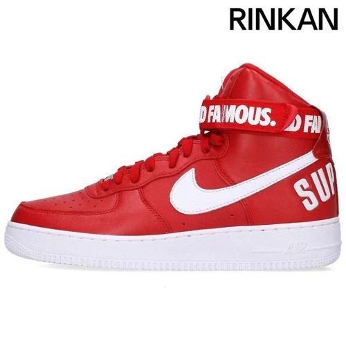 Baskets Nike x Supreme Air Force 1 HIGH SP 698696 610 homme 28,5 cm (11,22 po) 9