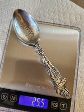 1910 Joseph & Mayer Bros Sterling Silver spoon Ukiah Courthouse California