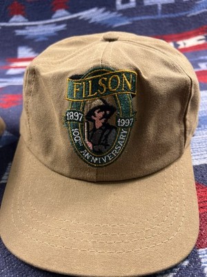 2 Vtg Filson Tin Cloth Gold Panner 1997 100th Anniversary