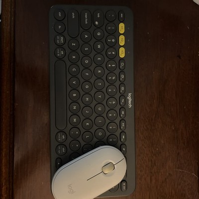 Logitech Pebble 2 Bluetooth Wireless Keyboard and Mouse Tonal Graphite K380s