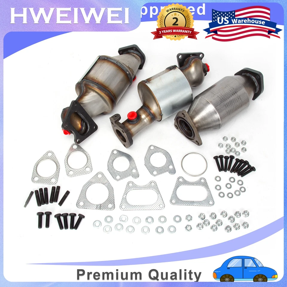 Juego de convertidores catalíticos para Acura MDX 2003-2009 3,5 L 3,7 L Saturn Vue 2004-2007 Foto 2 de 4