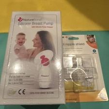 Naturebond Silicone Breast Pump with nipple shield