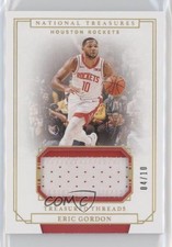 2019-20 Panini National Treasures Treasured Threads Prime 4/10 Eric Gordon 7y2