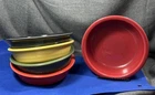 5  Assorted Colors Fiestaware HLC Fiesta Cereal Soup 7" Bowls