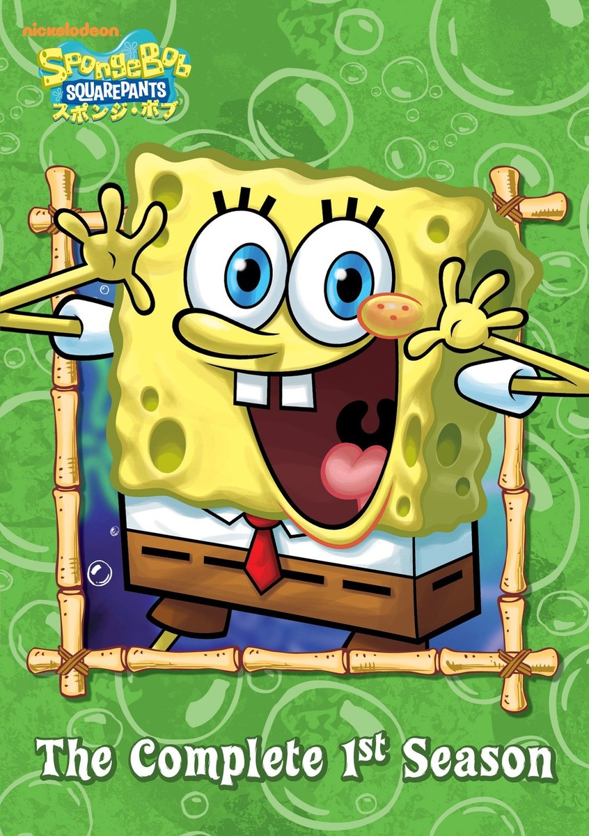 Spongebob Squarepants Season 1 Complete Box-japan 3 DVD I45 SD for