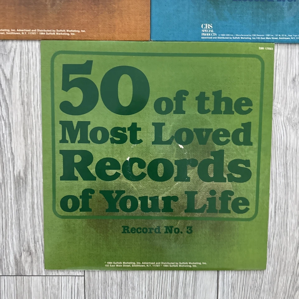Various - 50 Of The Most Loved Records Of Your Life Record Volume 1, 2, & 3 VG+ - Image 4 of 4