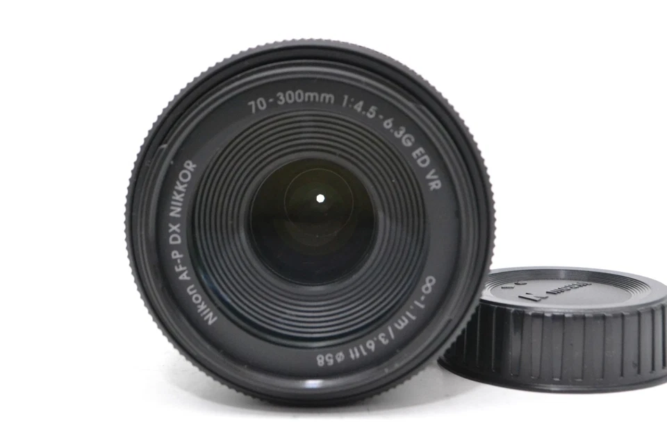 NEAR MINT Nikon AF-P DX Nikkor 70-300mm f4.5-6.3G ED VR Lens From JAPAN tested - Bild 3 von 4
