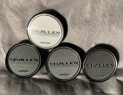 75mm AME Shallen Center Cap Set of 4 JDM Fits LX CX AX WX Enkei BBS Work Weds