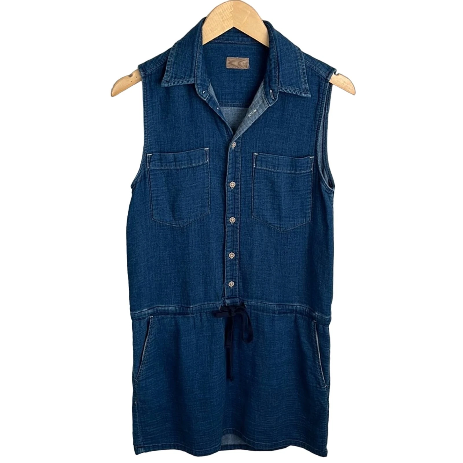 Mother Sleeveless Shirt Dress Size S
Opens in a new window or tab