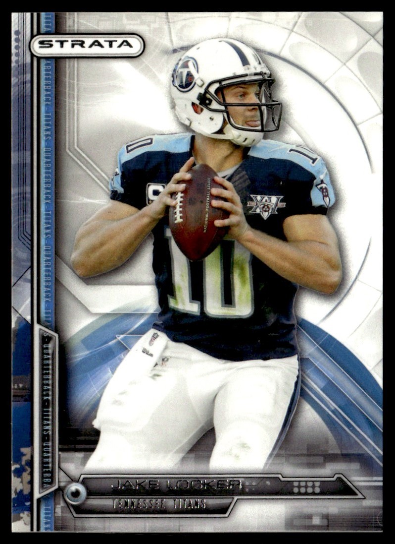 2014 Topps Strata Jake Locker Tennessee Titans #22