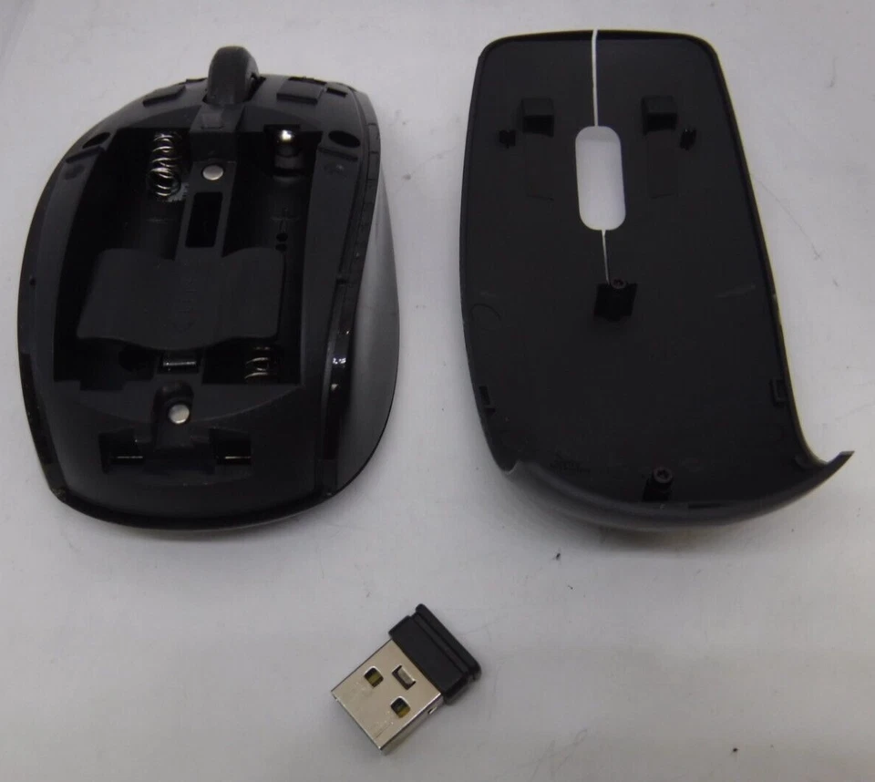 Original Dell Wireless Laser Mouse KM632 w/ Dongle 0X3KRC - Image 4 of 4