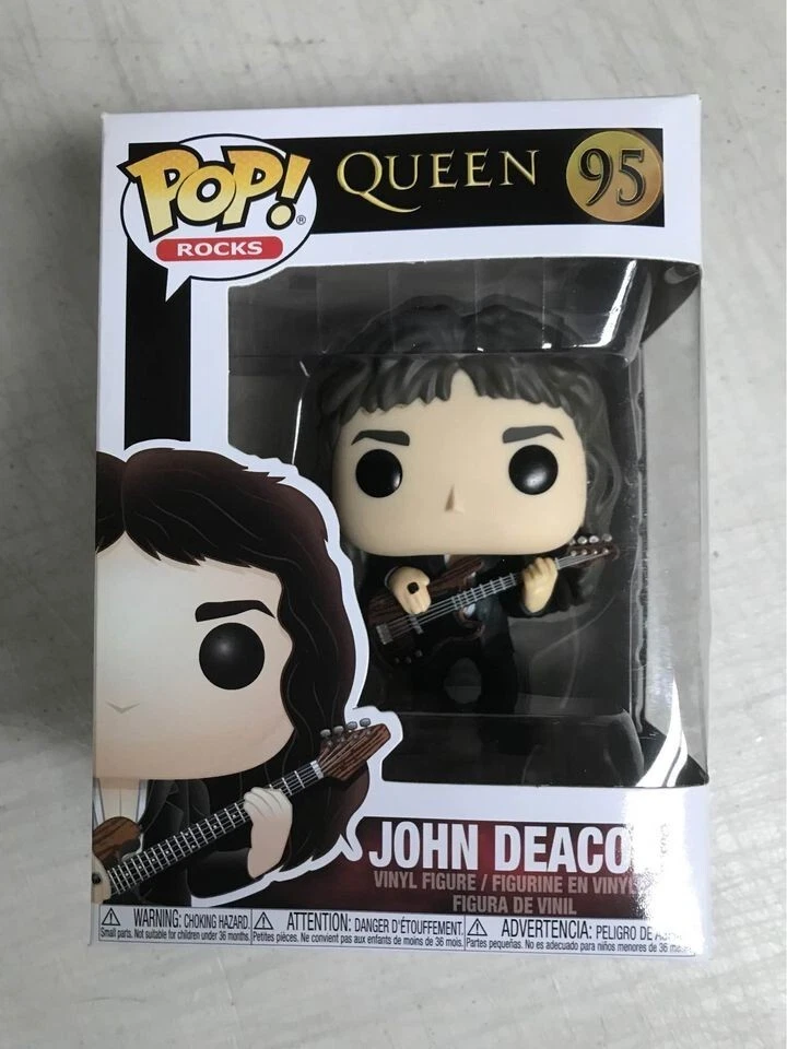 Funko Pop QUEEN #92,93,94 & 95 Freddie Mercury, John Deacon, Brian May,  Roger