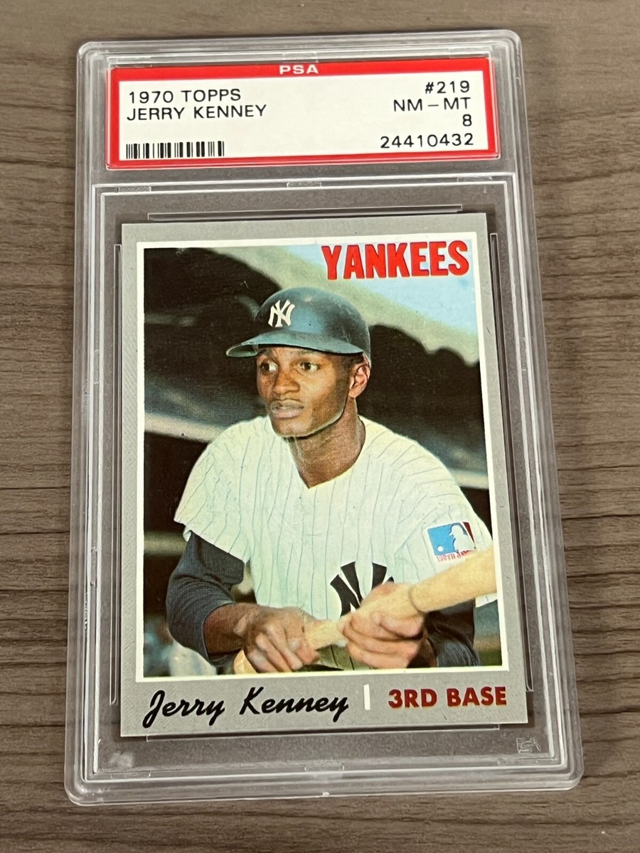1970 Topps Set PSA 8 JERRY KENNEY Yankees # 219 | eBay