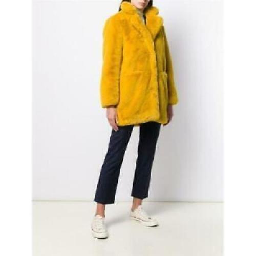Luxury Women's Faux Fur Short Coats Thicken Lapel collar S-3XL Winter Outwear L - Picture 14 of 17
