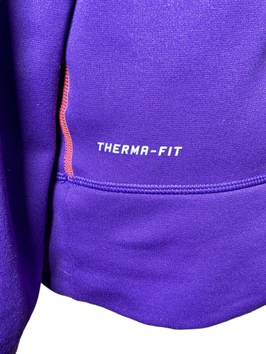 Nike Workout Therma-Fit Hoodie Sweatshirt Large Damen lila L sportlich - Bild 5 von 8