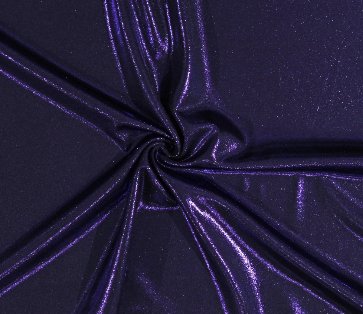 Metallic Spandex Purple 4-Way Stretch Poly/Spandex Fabric by the Yard  D248.24