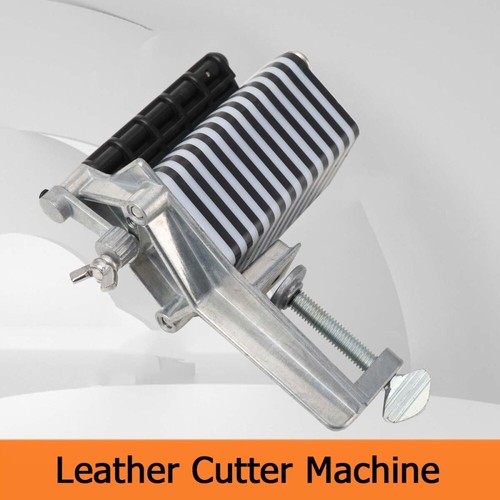 Leather Cutting Machine Manual Lace Cutter Leather Strip Strap Cutting Tool New - Picture 2 of 12
