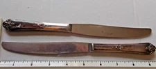 Oneida Silver-plate Table Knives ~ SWEET BRIAR ~ 9.5" Tudor Plate 1948