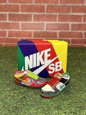 Nike SB Dunk Sneaker Keychain with Shoe Box 3D Gift/Charm High Quality
