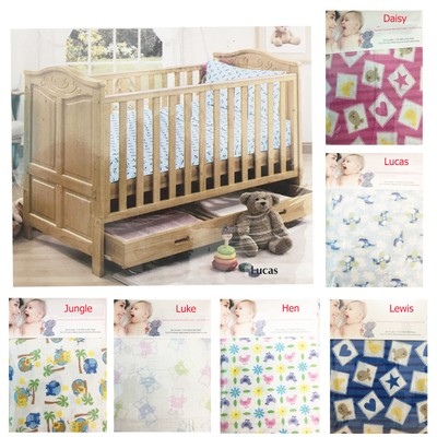 small cot fitted sheets