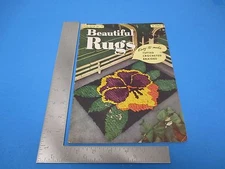 Vintage Star Book #73 Beautiful Rugs Easy-to-Make Tufted Crocheted Braided M674