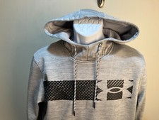     Under Armour ColdGear Men  s Hoodie S Gray Long Sleeve Sweatshirt Performance