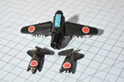 Vintage 1984 Bandai Tonka Gobot MR-39 Zero Figure Propeller Plane Incomplete