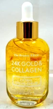 The Beauty Elixir 24K Gold & Collagen Lifting Facial Serum 1.69oz NEW!!