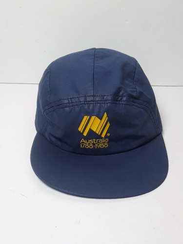 VTG 1988 Australia 200th Anniversary 1788-1988 Snapback Hat Sunbuster Caps - Picture 1 of 7