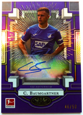 TCS 2238  Topps Tier One Bundesliga 22/23 C. Baumgartner Xplosions Autogr. 46/50