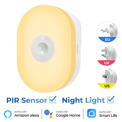 Smart LED Night Light WIFI PIR Motion Sensor APP Control Home Automation Lights