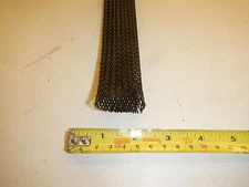 New Braided Sleeving Black Wire Harness Covering Loom Cut to Length 5 Foot inc