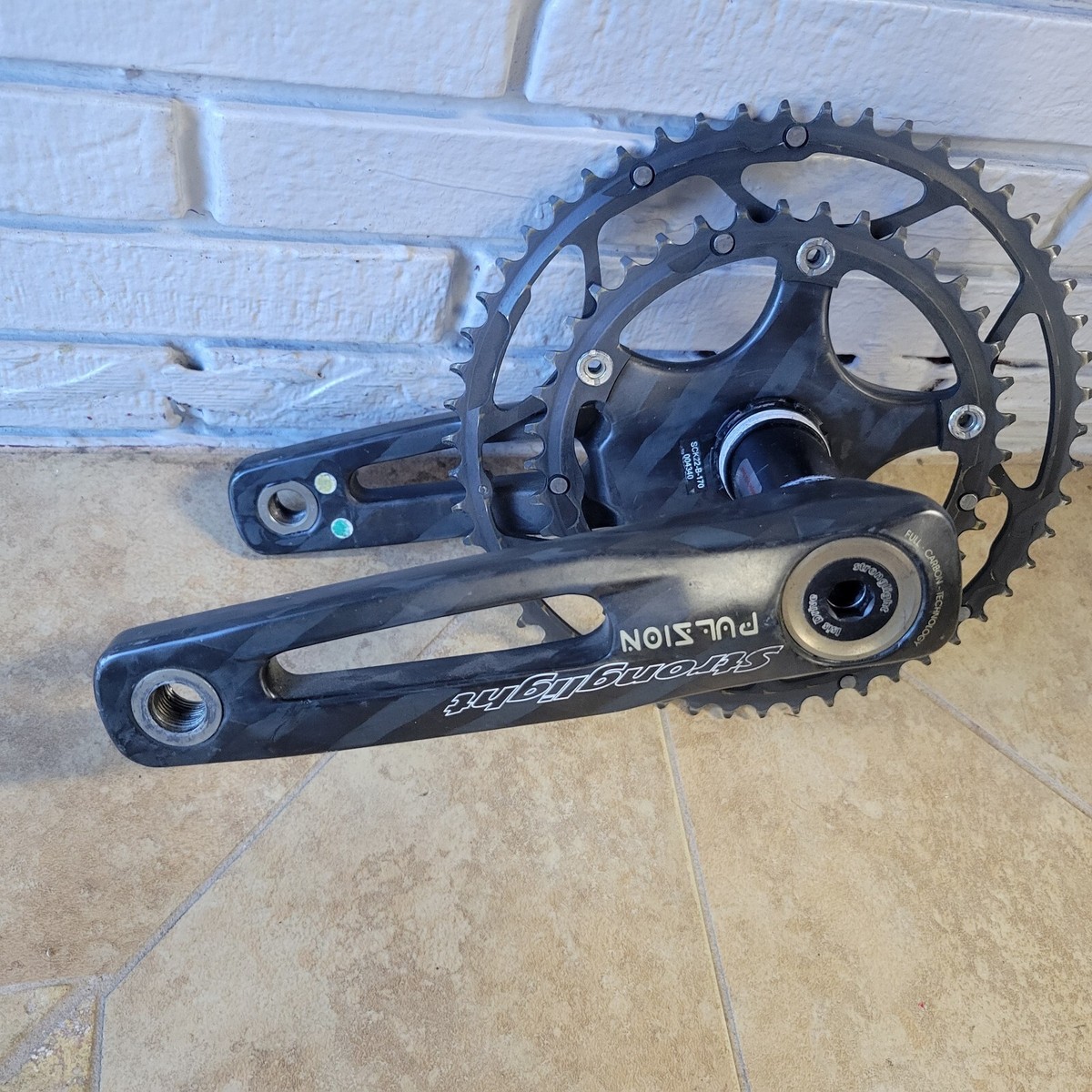Stronglight Pulsion 170mm Speed Carbon Crankset 53/39 | eBay Stronglight Pulsion 170mm Speed Carbon Crankset 53/39 | eBay