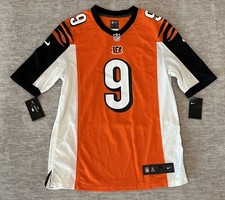 Nike NFL Rookie Joe Burrow 2020 Cincinnati Bengals Black Jersey Mens Size Medium