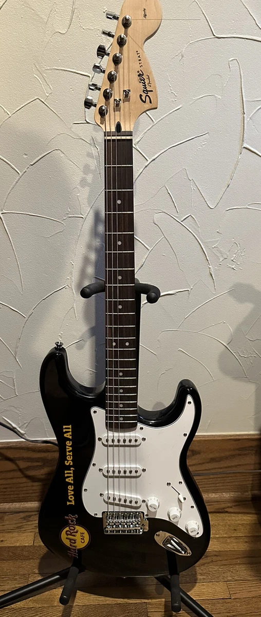 Fender Squier STRAT Hard Rock Cafe Black Electric Guitar