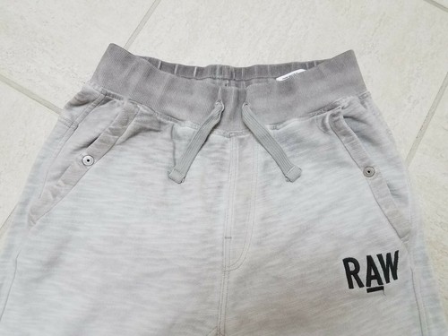 G-Star Raw Sweat Jogger Pants Mens uni Elastic Bottom/waist Gray Baggy fit Sz S - Picture 3 of 9