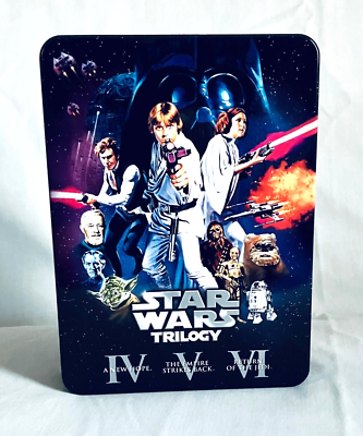 Star Wars Trilogy Limited Edition DVD Original THEATRICAL Tin Set